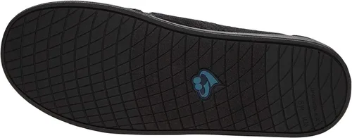 Vista 3 de Silverts - Zapatillas para hombre con cierre ajustable y suave, cómodas, color azul marino y negro