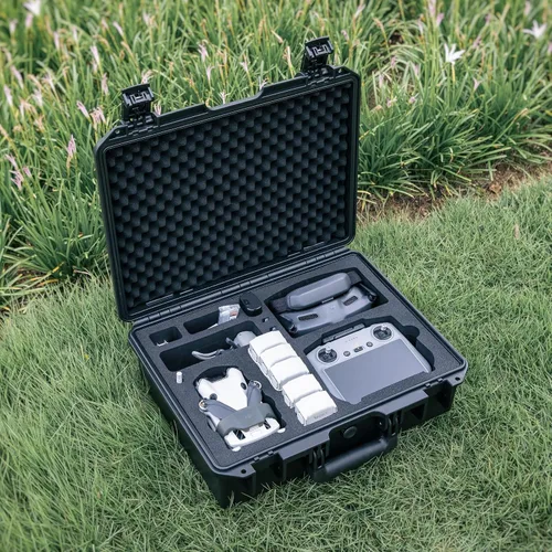 Vista 7 de Lykus Titan MM420 - Funda rígida impermeable para DJI Mini 4 Pro/Mini 3 Pro