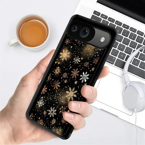 Vista 402 de Compatible con Google Pixel 4A 5G Mobile Case Creative Acrylic Panel trasero Silicona Protección Grip especialmente diseñado para Google Pixel 4A 5G