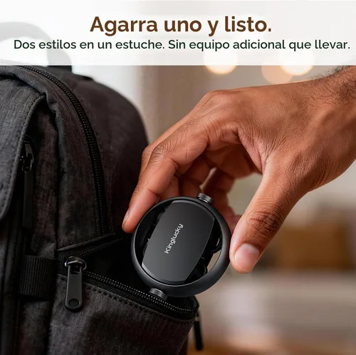 Vista 8 de Kinglucky Auriculares inalámbricos 2 en 1, auriculares intrauditivos y abiertos con clip, ajuste cómodo, auriculares Bluetooth 5.4 con micrófono