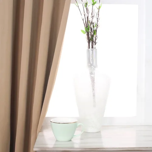 Vista 10 de Superior Cortinas Opacas, Acento de Ventana Oscurecedor de Habitación para Dormitorio, Bloqueo Solar, Térmicas, Cortinas Bohemias Modernas Ceniza