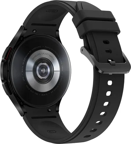 Vista 2 de SAMSUNG Galaxy Watch 4 Classic 46mm - Reloj inteligente con monitor y rastreador de ECG para salud, fitness, correr, ciclos de sueño, detección