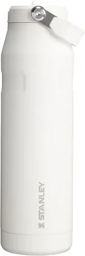 Vista 12 de STANLEY - Botella de agua IceFlow Flip Straw 2.0 con pajilla abatible, abertura más grande, acero inoxidable aislado, sin bisfenol A, 16 onzas