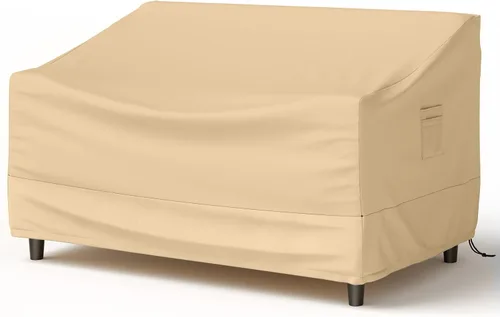 Vista 11 de Tangkula Juego de 3 fundas para muebles de patio para 2 sillas y mesa