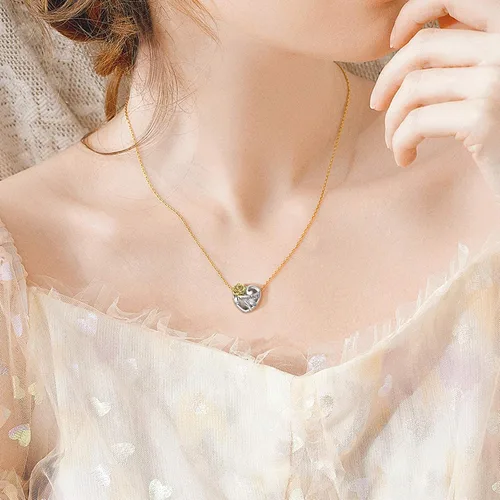 Vista 5 de SEVENWELL Dijes familiares para Pandora cuentas de plata de ley 925 con diseño de corazón para pulsera madre hermana hija esposa nana mejor amiga