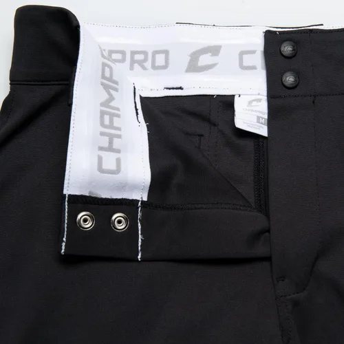 Vista 6 de CHAMPRO - Pantalones de sóftbol tradicionales de tiro bajo para niños y niñas