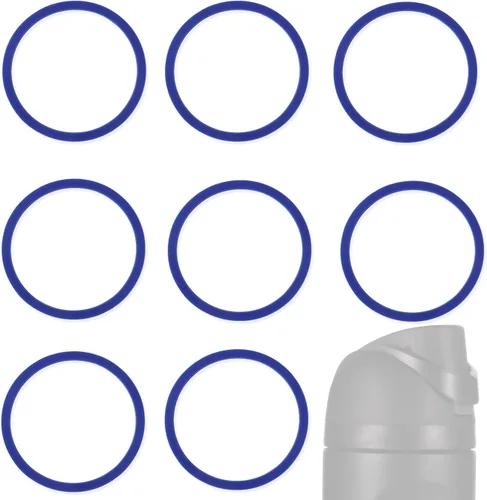 Vista 13 de 6 piezas de anillo de sellado de botella de agua de repuesto para Owala FreeSip, juntas de anillo O de sello de tapa de silicona, piezas de repuesto