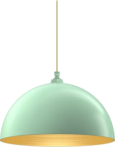 Vista 126 de Steel Lighting Co. Melrose - Lámpara colgante Montada en el techo Cúpula redonda de 18 pulgadas Estilo moderno contemporáneo de granja