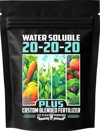Vista 11 de Fertilizante de Grado Comercial 20-20-20 Plus 1 Libra Fertilizante Soluble en Agua para Plantas Fórmula Equilibrada con Micronutrientes