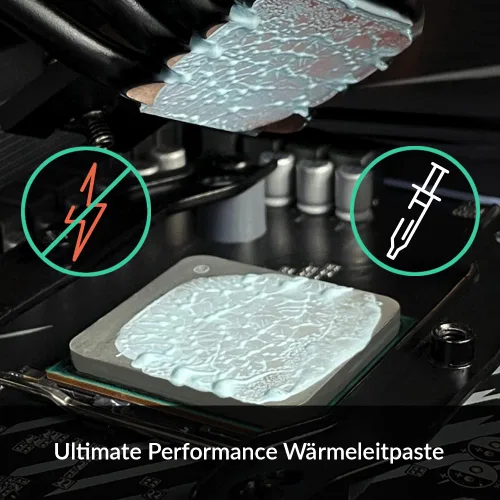 Vista 4 de ARCTIC Freezer i35 - Enfriador de CPU de Torre Única, Específico para Intel, Ventilador P-Fan de 120 mm Optimizado a Presión, 0–1800 RPM, 4 Tubos