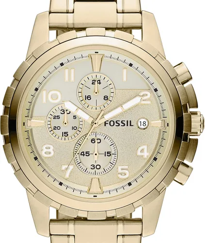 Vista 4 de Fossil Dean - Reloj cronógrafo de cuarzo de acero inoxidable para hombre