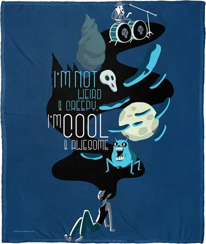 Vista 37 de Northwest Adventure Time - Manta de seda táctil, 50 x 60 pulgadas, Adventure Comic