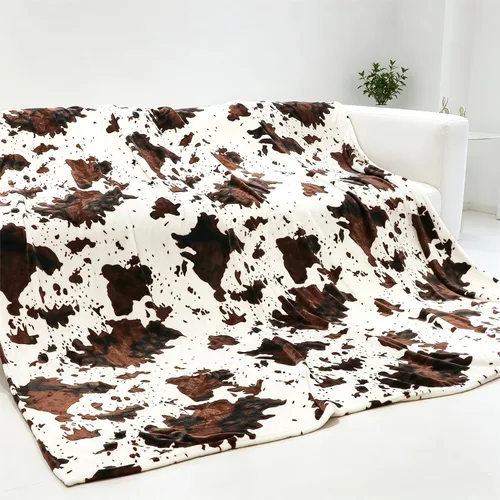 Vista 56 de SEEGU - Manta blanca y negra, 40 x 50 pulgadas Soft Warm Cozy, For Car Seat Stroller Travel, Home Room Bedroom Decor, All Seasons, Birthday Gifts