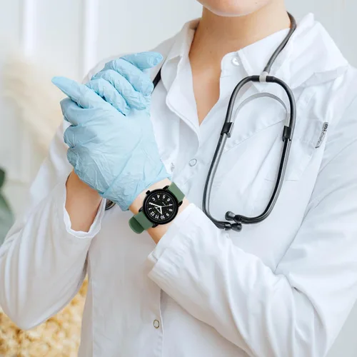 Vista 6 de PINDOWS Nurse Watch for Nurses, Doctors, Medical Professionals, Students, Easy to Read Waterproof Women's Men Medical Watch Luminous Dial 1224 Hour