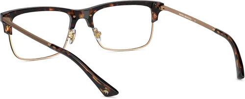 Vista 6 de Brooks Brothers Marcos rectangulares para gafas de prescripción Bb2046 para hombre