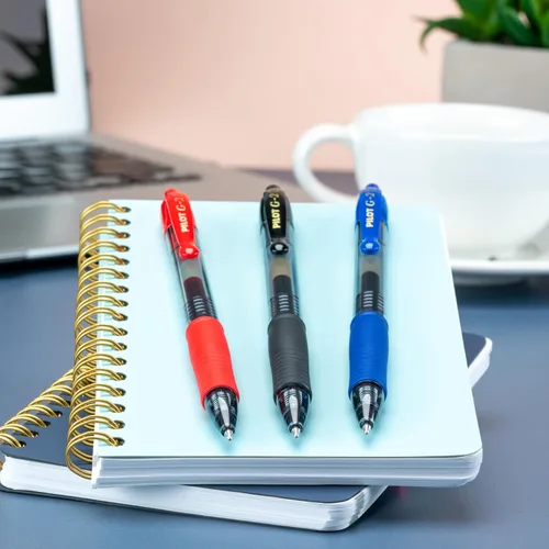 Vista 5 de Pilot G2 Premium - Bolígrafos retráctiles de tinta de gel de alta calidad, punta gruesa (1.0mm), bolígrafos de gel 1.0, surtidos, paquete de 10