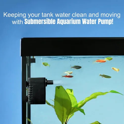 Vista 3 de SunGrow 55 GPH 3W pequeña fuente de agua sumergible para gatos y perros, bomba de agua para acuario, tanque de peces de acuario, mini bomba de agua