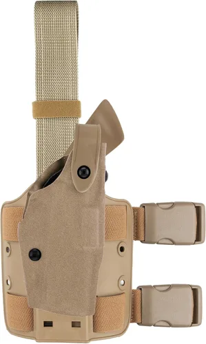 Vista 2 de Safariland 6004 Earth Brown Sig P220, P226 SLS Hood Tactical Gun Holster