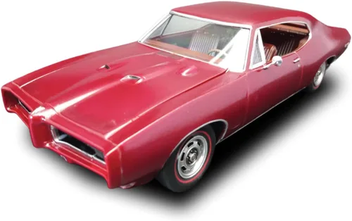 Vista 8 de AMT 1968 Pontiac GTO Hardtop Craftsman Plus 1:25 Kit de modelo a escala 1:25
