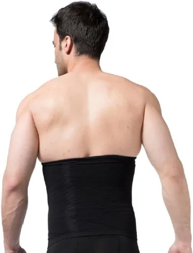 Vista 3 de ValentinA - Cinturón de cintura para hombre, cómodo, elástico, aprieta el abdomen, moldeador de cuerpo cómodo