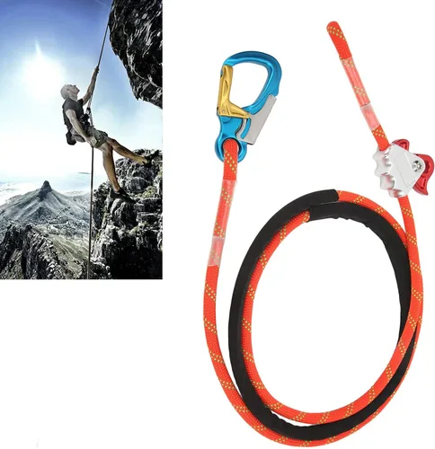 Vista 4 de Fydun Cordón de escalada, posicionamiento de otoño flip line árbol cuerda de escalada ajustable para alta altitud Ope ion