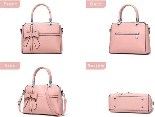 Vista 4 de JHVYF Carteras y bolsos de mano para mujer, bolsos de hombro