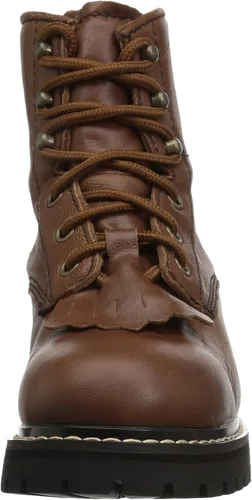 Vista 2 de Georgia arranque trabajo Boys 5" impermeable Logger Piel café gb00019