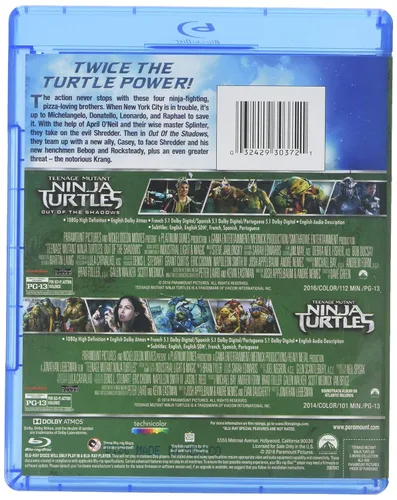 Vista 2 de Teenage Mutant Ninja Turtles 2-Movie Collection