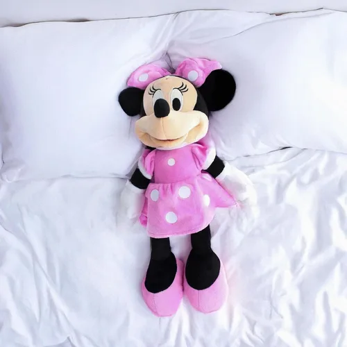 Vista 4 de Minnie 10782 Juguete de peluche para niños, rosa, 15.5
