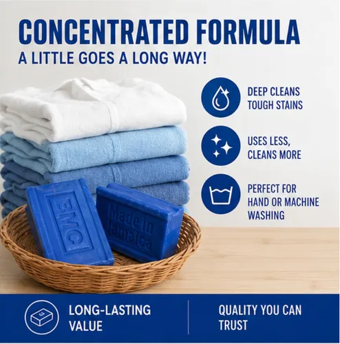 Vista 6 de Jabón azul para ropa 3 X 4.23 OZ