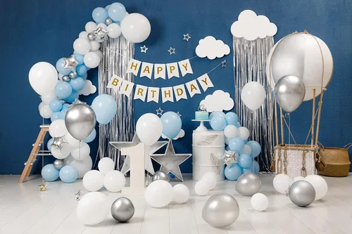 Vista 9 de Treasures Gifted Globos plateados metálicos cromados, globos metálicos grandes de 12 pulgadas, globos metálicos cromados metálicos, globos plateados
