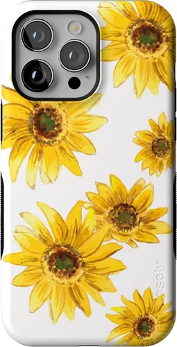 Vista 22 de Casely - Funda para iPhone 14 Pro Max, flores pintadas, Frida Kahlo Floral Girly, compatible con MagSafe