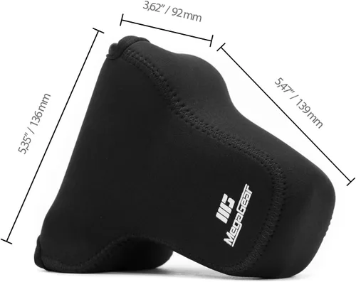 Vista 2 de MegaGear MG579 - Funda de neopreno ultraligera para cámara compatible con Fujifilm X-T30 MII, X-T30, X-T20