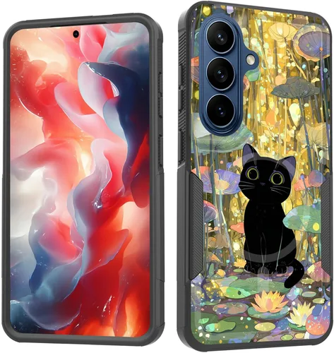 Vista 38 de Funda magnética para Galaxy A16 5G, [compatible con MagSafe] [protección contra caídas de grado militar] Funda resistente a prueba de golpes