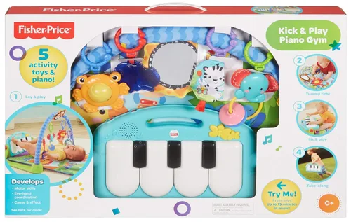 Vista 11 de Fisher-Price Gimnasio de piano Kick 'n Play