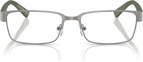 Vista 8 de Armani Exchange mens Ax1017 Rectangular Prescription Eyewear Frames Negro