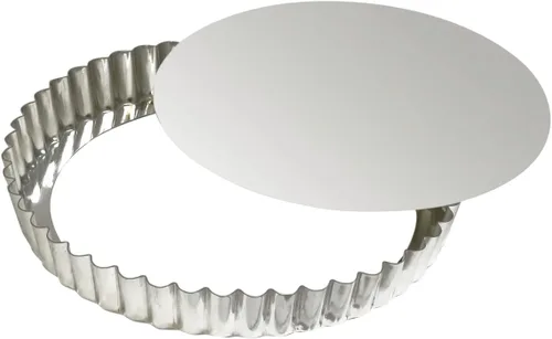 Vista 6 de Paderno World Cuisine - Sartén antiadherente acanalada de 8.625 pulgadas con parte inferior extraíble