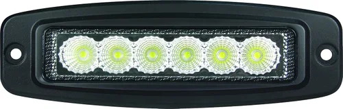 Vista 2 de HELLA 357203031 ValueFit Mini barra de luz (6 LED, haz de inundación, montaje empotrado), multicolor