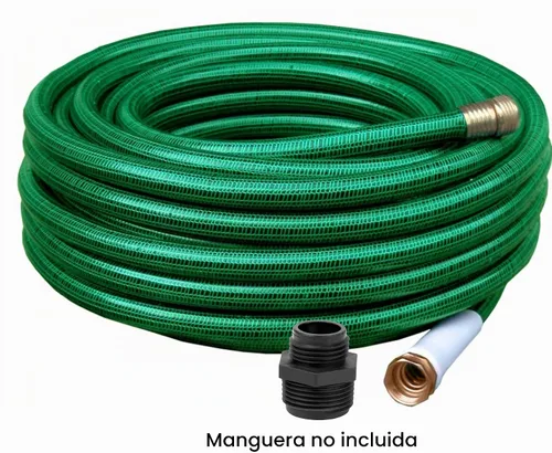 Vista 5 de Little Giant GH-1, 1" MNPT x 3/4" macho GHT reductor/adaptador de manguera