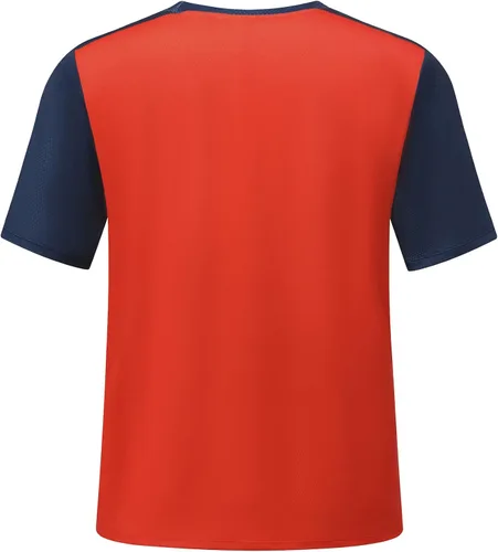 Vista 3 de PTSOC Maillot de ciclismo de montaña para hombre, casual, holgado, manga corta, todoterreno, para uso fuera de carretera, para hacer senderismo