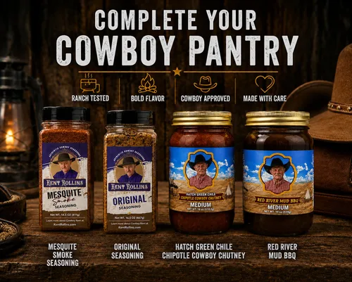 Vista 8 de Kent Rollins Cowboy Chutney – Dulce & Picante Chile verde y Chipotle Topping – Perfecto para hamburguesas, queso crema, tacos y parrilla – 18 onzas