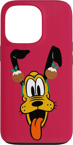 Vista 10 de Disney Plutón - Funda para iPhone 17 con diadema de pudín navideño