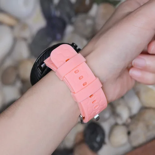 Vista 7 de TenCloud Paquete de 6 bandas compatibles con Fitpolo ID205L Smartwatch Correa de silicona
