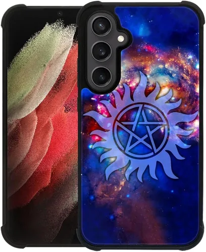 Vista 11 de CARLOCA Funda compatible con Google Pixel 4A, diseño de cosmos sobrenatural, ultra protección, a prueba de golpes, silicona suave, TPU