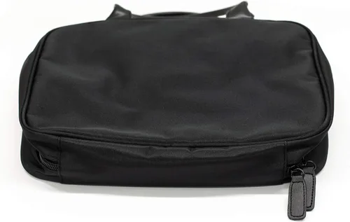 Vista 3 de Cubierta para biblia estilo bolso de mano, color negro, extra, extra grande