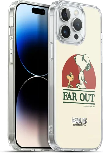 Vista 105 de Head Case Designs Funda de gel suave con licencia oficial de Peanuts Freak Flag Fly Woodstock 50th compatible con Apple iPhone 7 Plus/iPhone 8 Plus