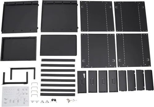 Vista 4 de TFCFL 4 Drawer Metal File Cabinet, 11.02lb/Drawer,Lockable Top(Black)