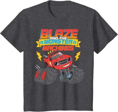 Vista 23 de Blaze & The Monster Machines Cute Blaze - Camiseta Negro
