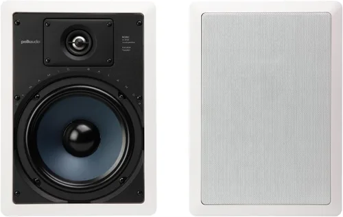 Vista 22 de Polk Audio RC55i altavoz de pared de dos vías (dos unidades, color blanco) Blanco