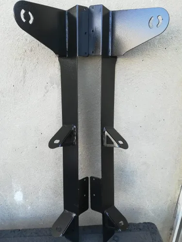 Vista 5 de Soportes de montaje en pilar del parabrisas con barra de luces LED para Jeep Grand Cherokee WJ 99-04